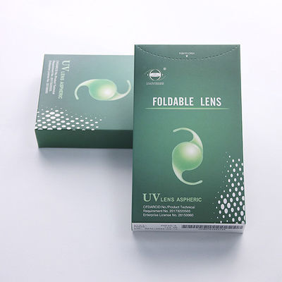 품질  Aspheric Hydrophilic Acrylic IOL Intraocular Lens 12.5mm Overall Diameter 공장
